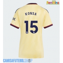 Camisa de time de futebol Arsenal Ezri Konsa #15 Replicas 3º Equipamento Feminina 2026-27 Manga Curta